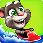 talking tom jetski android application logo